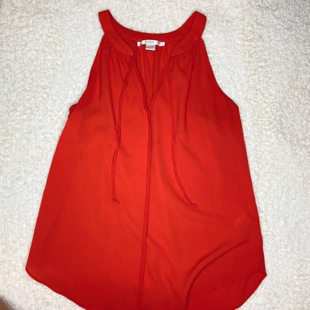 Coral Blouse